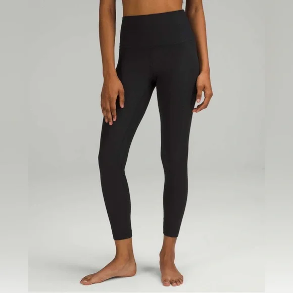 Lululemon Align Ribbed High-Rise Pant 25" in Black Size 6 - Picture 2 of 10